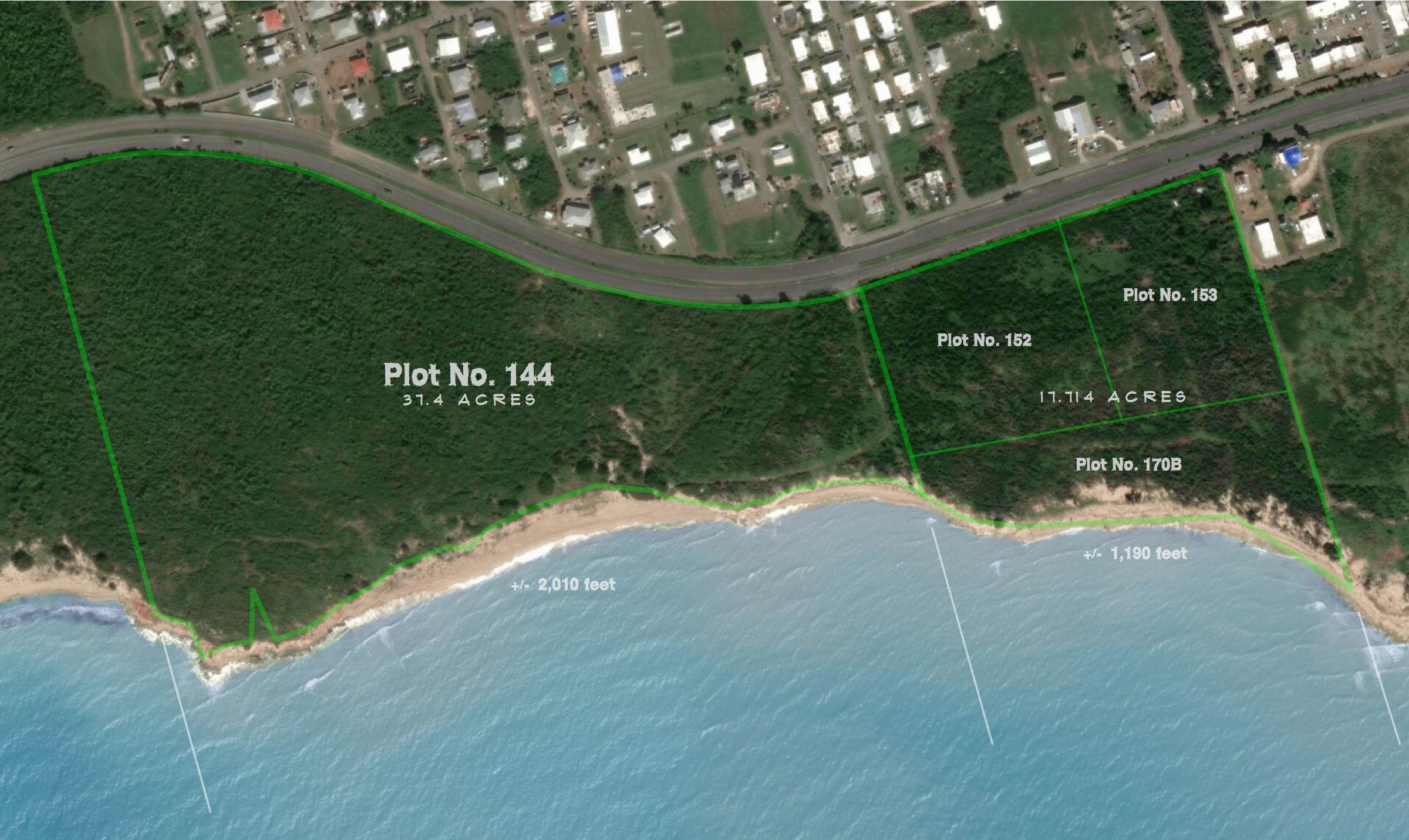 Земля для того Продажа на 144 et al Whim (Two Will) WE St Croix, Virgin Islands 00840 Виргинские Острова